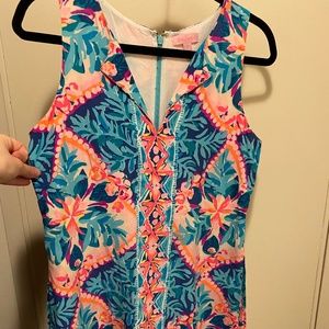 Lilly Pulitzer Tropical Print Romper